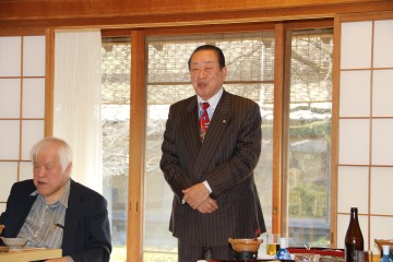 来賓 山口県人会 山田会長様 挨拶