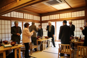 乾杯 岩手県人会 佐藤会長様